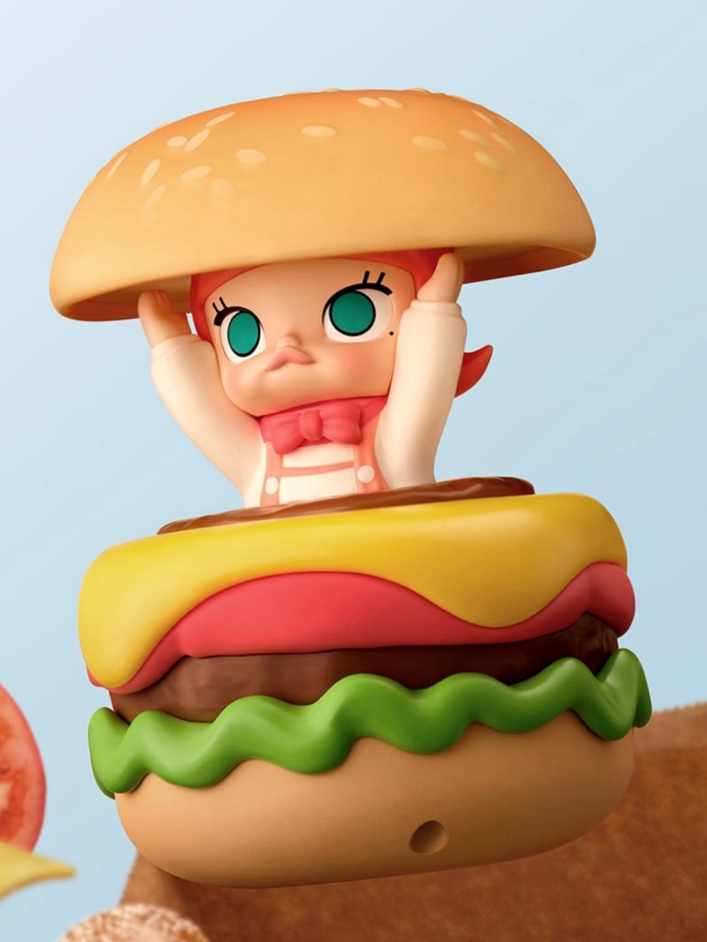 Pop Mart  MOLLY Carb-Lover Series Figures - Pick-a-Boo Burger